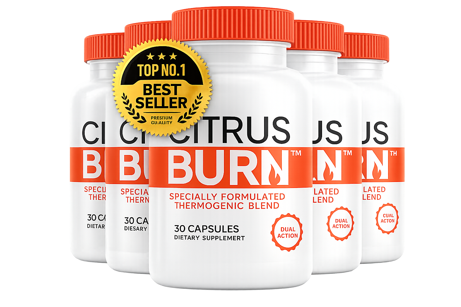 6 Bottles CitrusBurn package